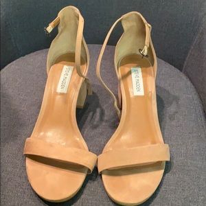 Steve Madden single strap blocked heels